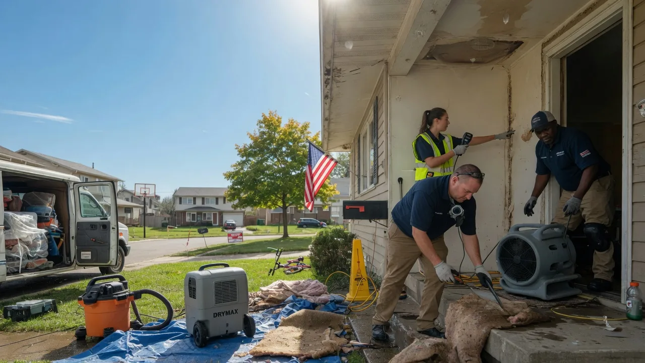 Water Damage Restoration in Salvisa, KY near me